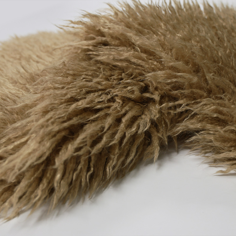 Brown beach wool