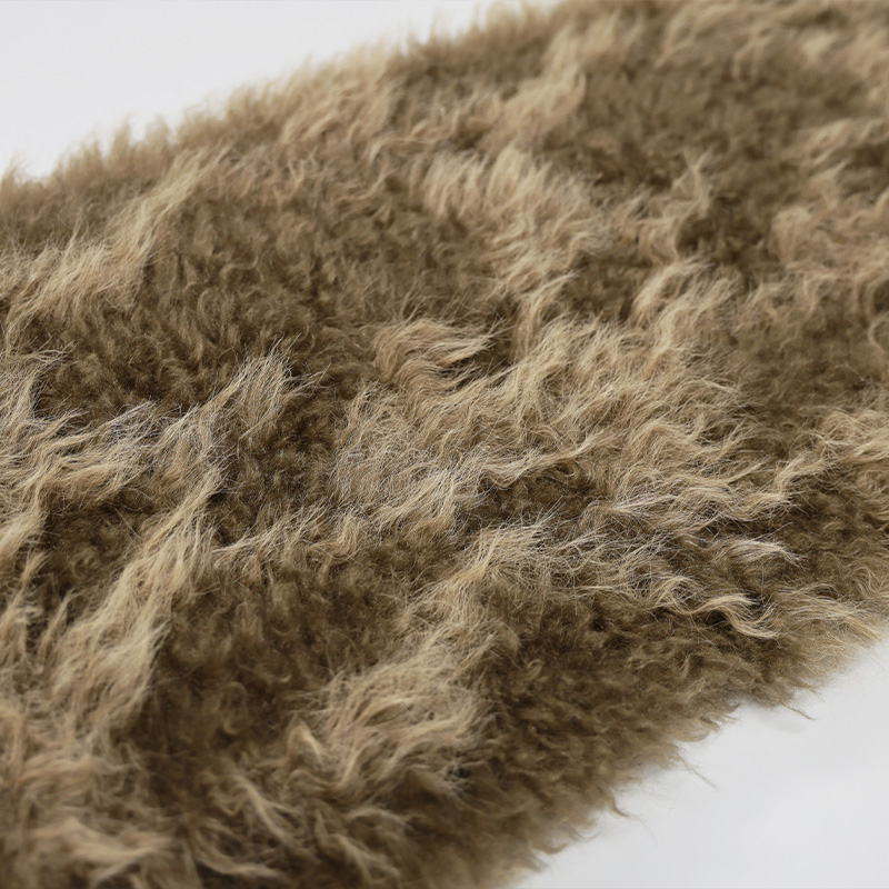 Brown andorra wool