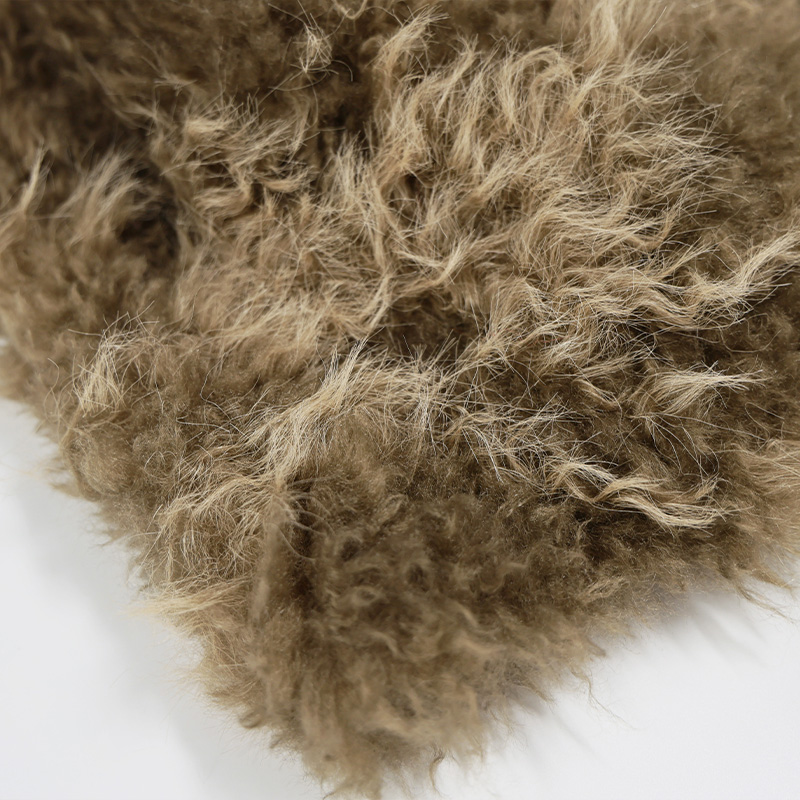Faux Fur Brown andorra wool