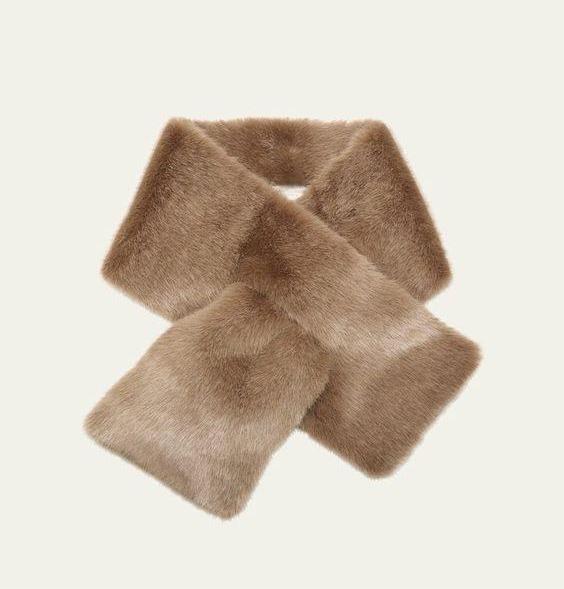 Plush scarf
