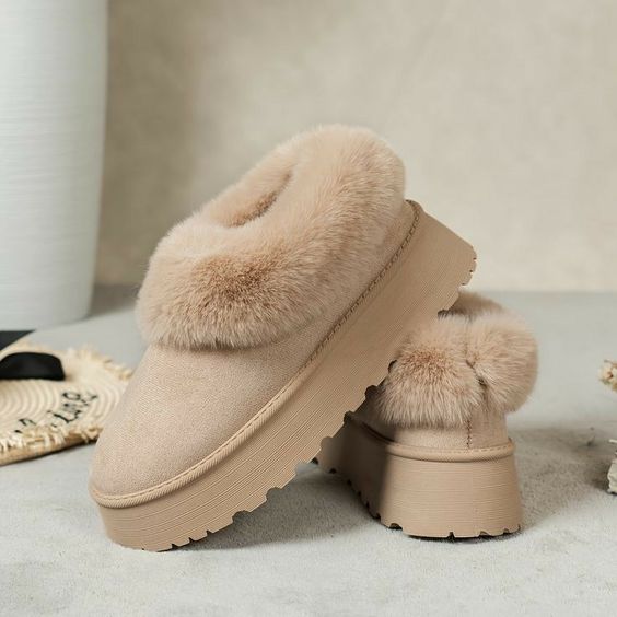 Plush shoes