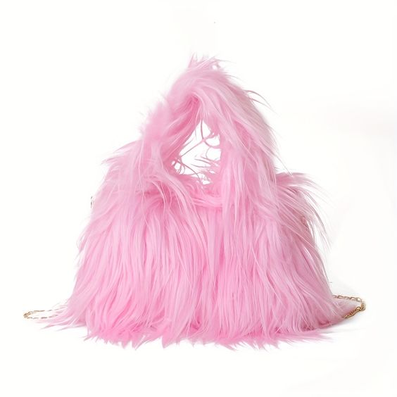 Faux fur bags
