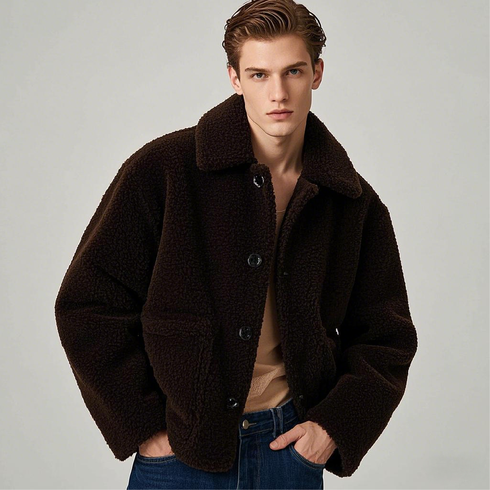 Men's fleece coat