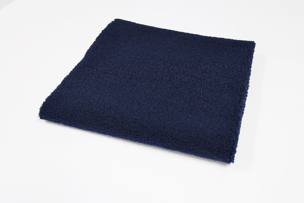 Faux Fur Fabric Deep blue Altai