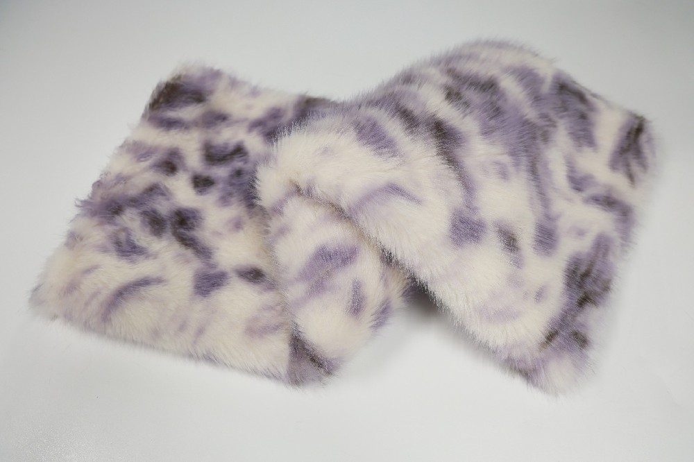 Beige with purple phoenix pattern