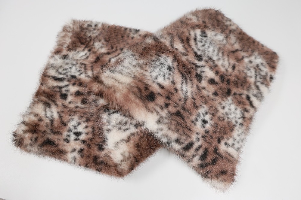 Beige with Brown Tiger Print