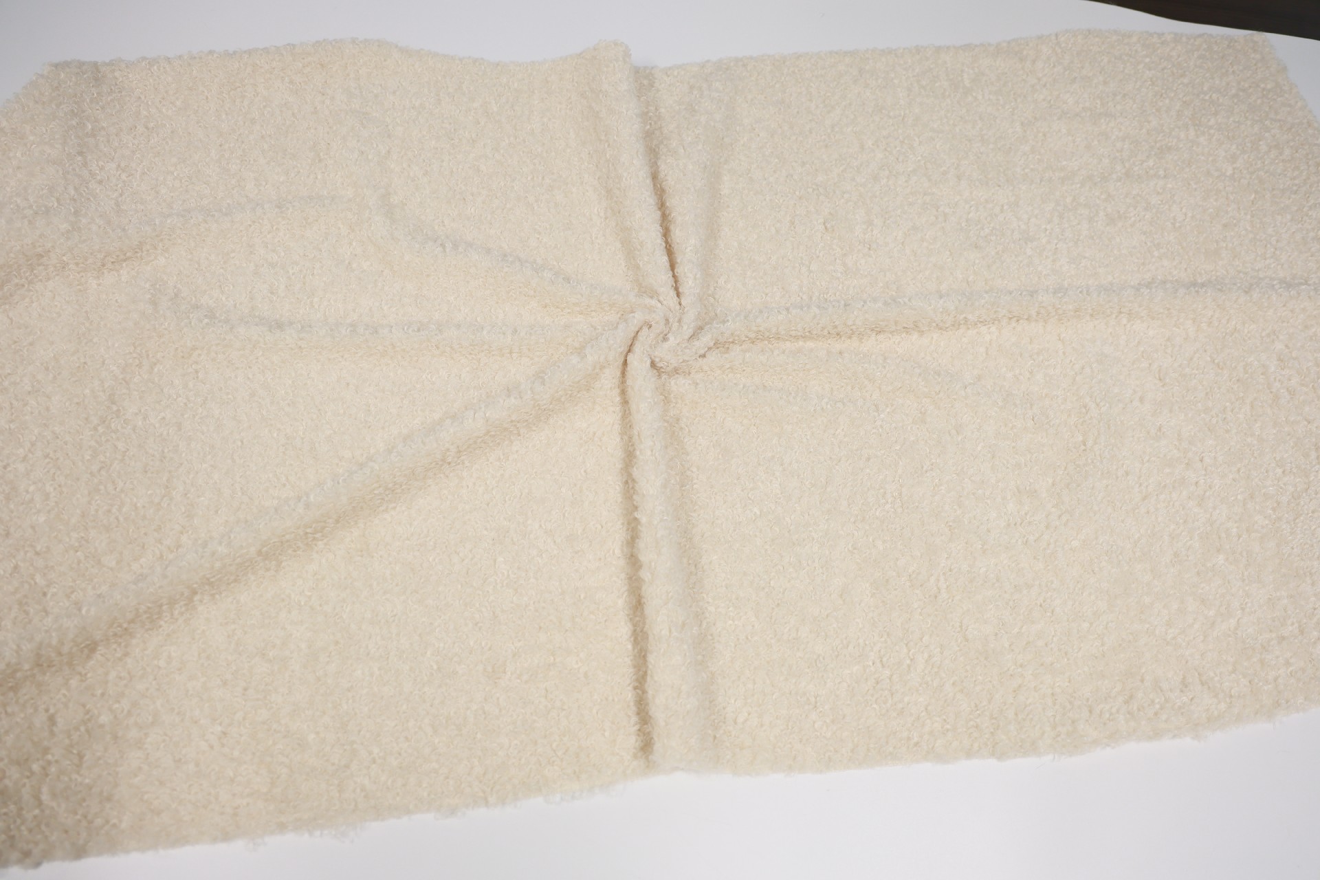 faux fur Champagne Gold Lamb Roll