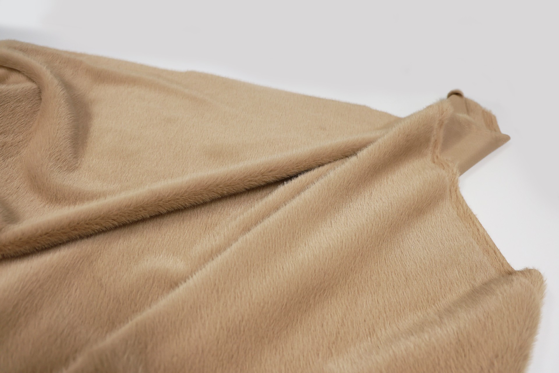 Apricot Mink Faux Fur