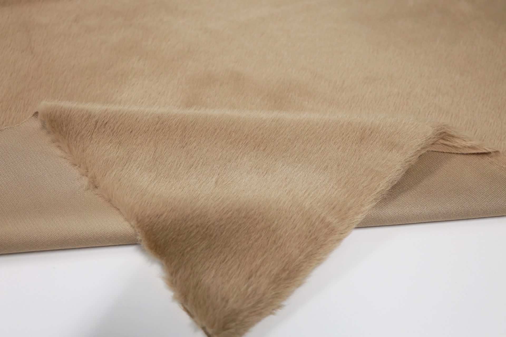 Apricot Mink Faux Fur